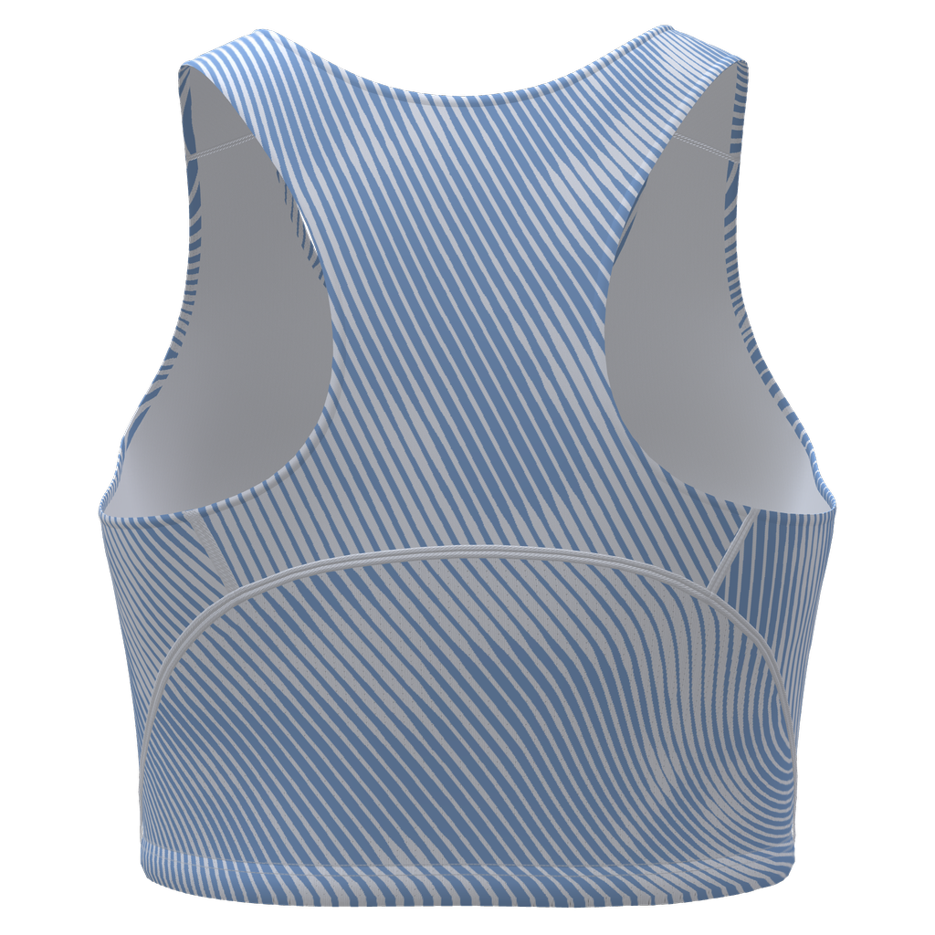 RLH ADIZERO WOMEN'S CROPTOP - STRIPED