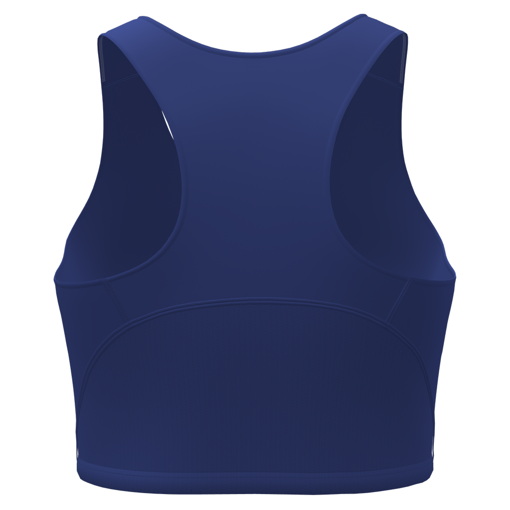 RLH ADIZERO WOMEN'S CROPTOP - SOLID BLUE