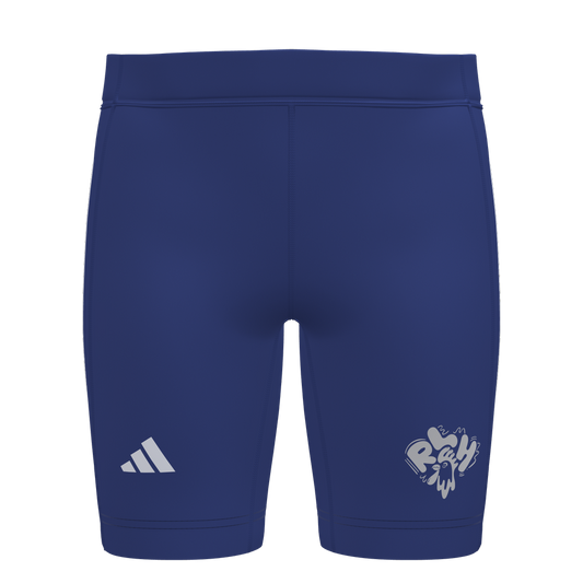 RLH ADIZERO MEN'S TIGHTS - SOLID BLUE