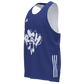 RLH ADIZERO MEN'S SINGLET - SOLID BLUE